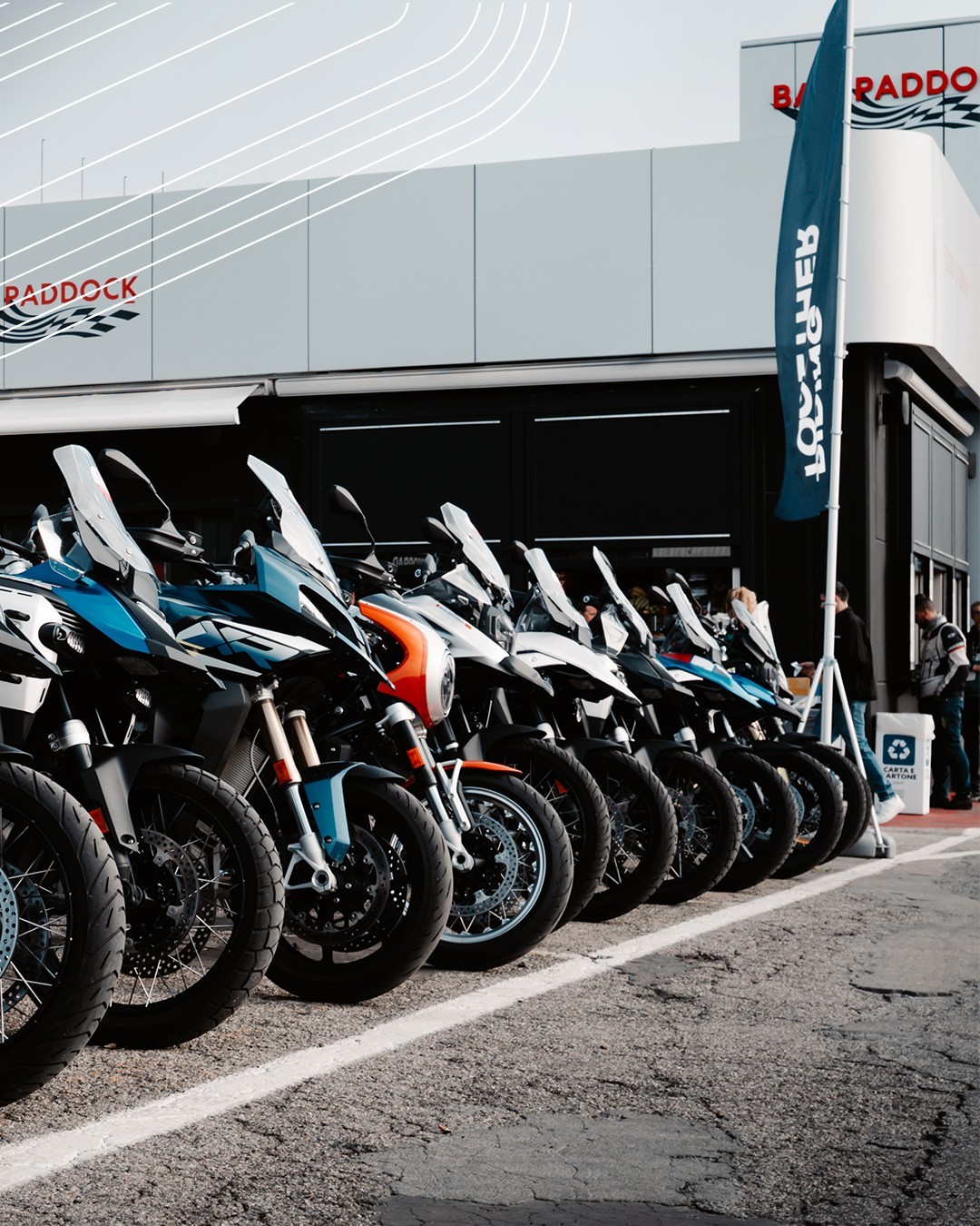 EICMA — rider in tenuta BMW Motorrad