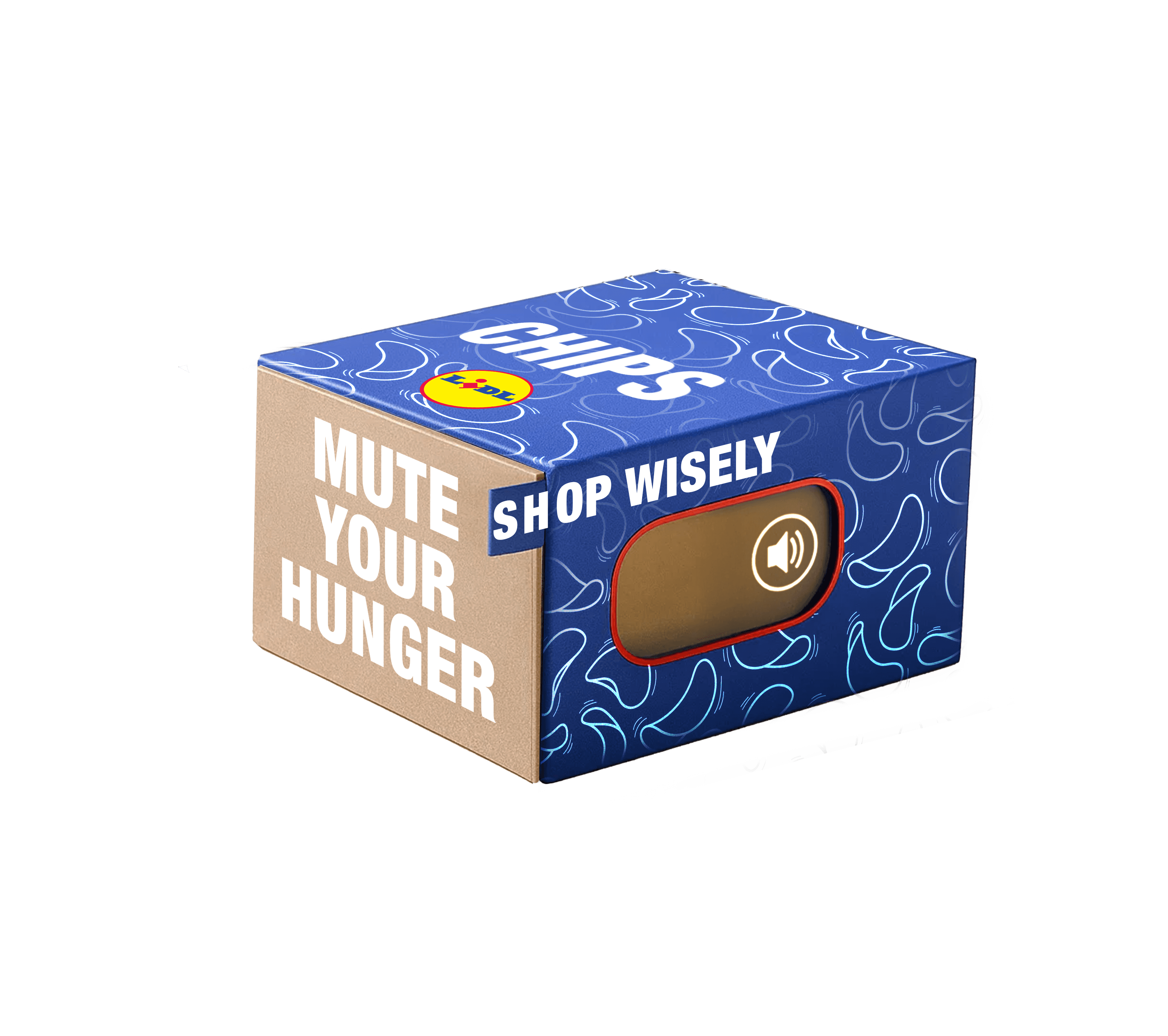 Packaging chiuso — 'Shop wisely'