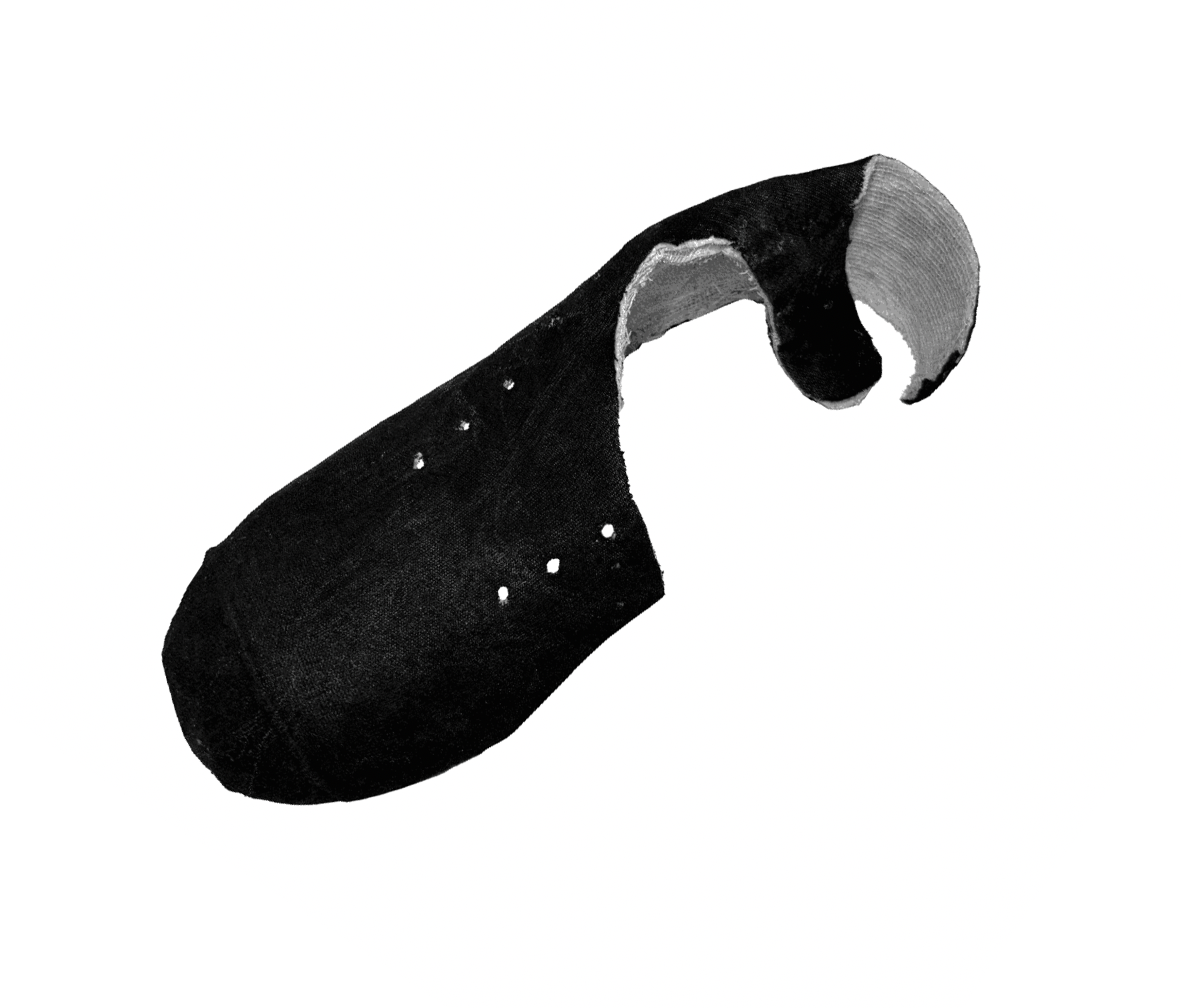 Prototipo finito di Right Side, protezione scarpe skate in TPU flessibile — Design by Marco De Nicolò
