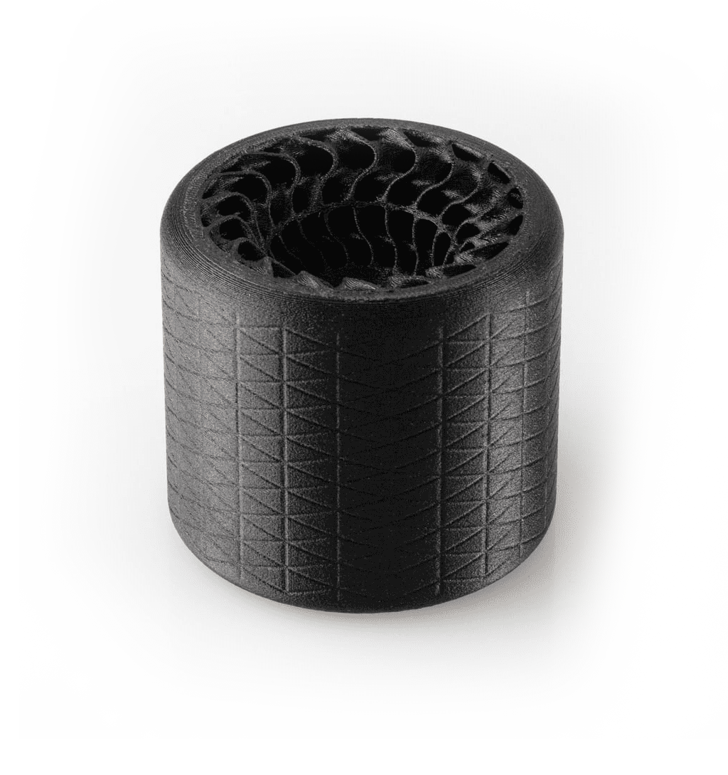 Campione di materiale in TPU flessibile per Right Side, resistenza all'abrasione del grip tape — Design by Marco De Nicolò